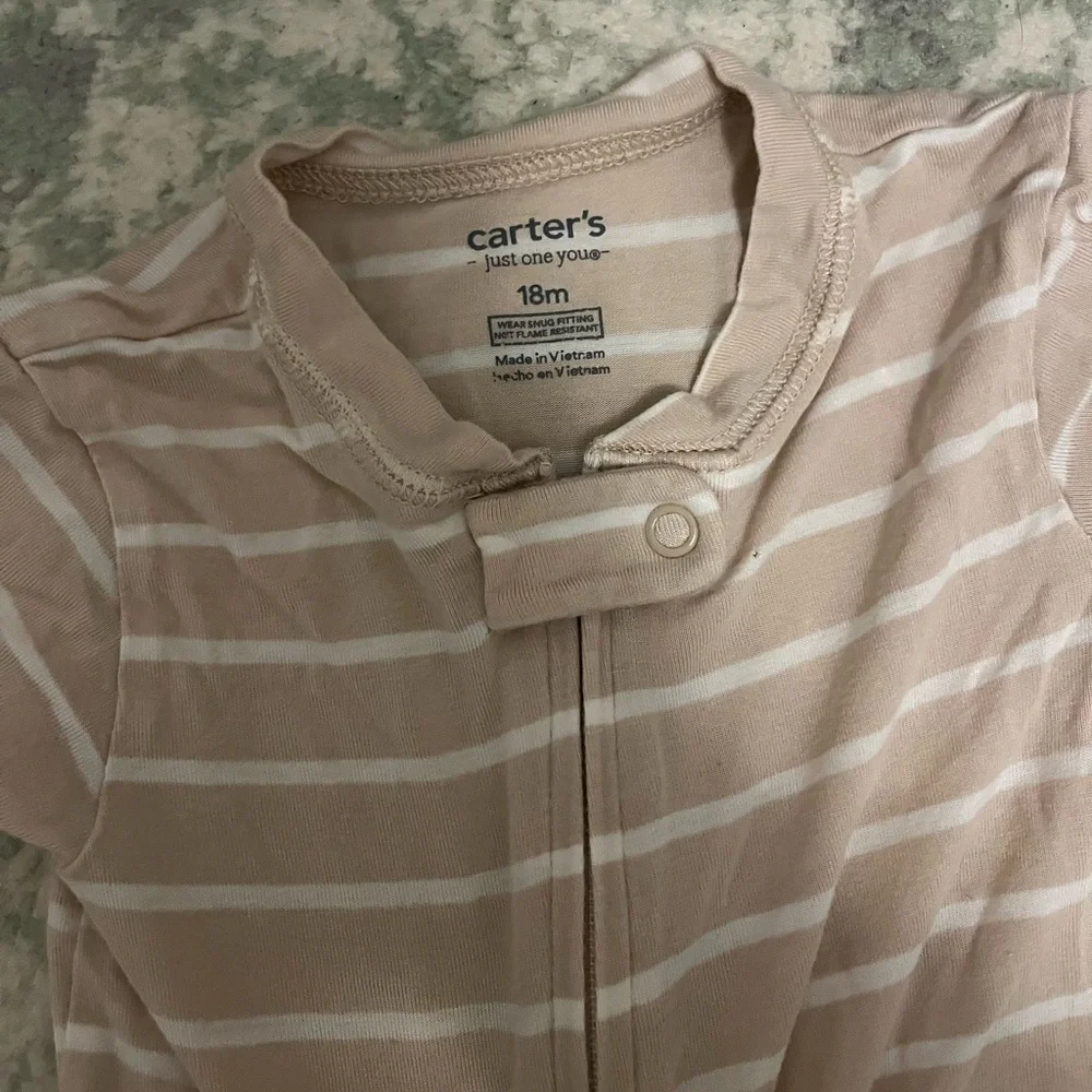 Carter’s Just One You Comfy Soft One Piece Pajamas- Set of 2